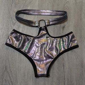 Dark Iredescient Techno Bottoms